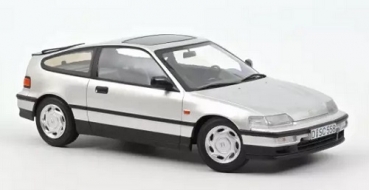 188011 Honda CRX 1990 Silver 1:18